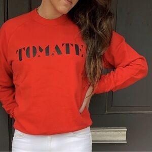 NOT FOR SALE // ISO Clare V Tomate 🍅 Sweatshirt